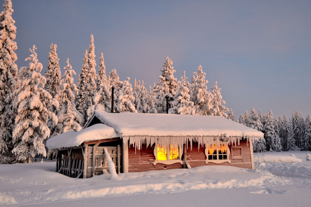 Weihnachtsstimmung in Lappland