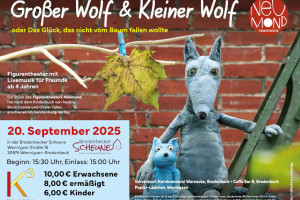 Plakat Figurentheater Neumond