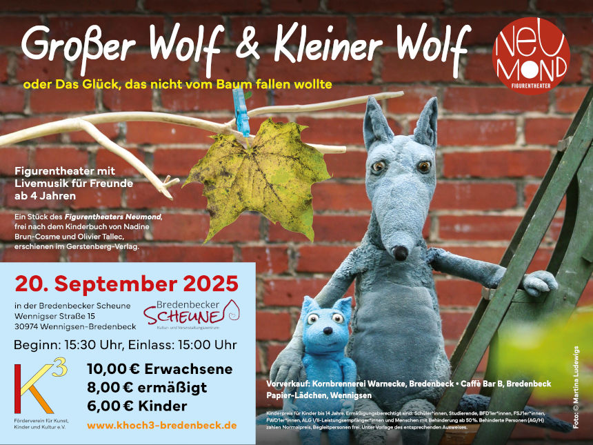 Plakat Figurentheater Neumond