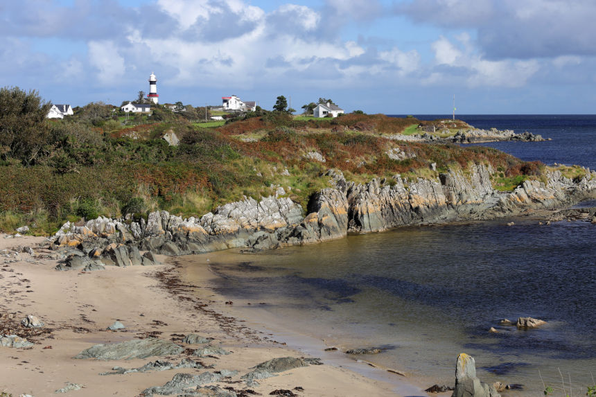 Leuchtturm auf der Halbinsel Malin Head_860